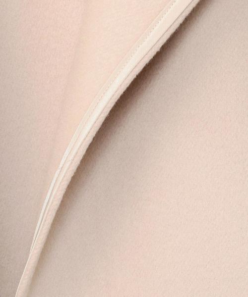 BEAUTY&YOUTH UNITED ARROWS（ビューティーアンドユースユナイテッドアローズ）の「＜6(ROKU)＞STOLE HALF COAT/ｺｰﾄ◆（その他アウター・レディース・ベージュ/ライトブルー・フリー）」の9枚目の写真