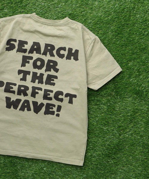 The Endless Summer(エンドレスサマー)の「TES VINTAGE GRAPHIC T-SHIRT / Tシャツ(Tシャツ/カットソー・メンズ・グリーン系その他3/アイボリー/ホワイト・SMALL/MEDIUM/LARGE/X-LARGE/XX-LARGE)」の6枚目の写真