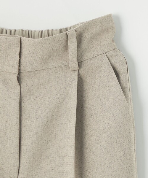 EMMEL REFINES（エメルリファインズ）の「＜EMMEL REFINES＞EM リネンライク センタープレス パンツ（スラックス・レディース・ブラック/ベージュ・XS/S/M）」の11枚目の写真