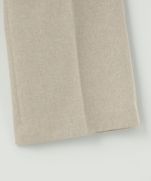 EMMEL REFINES（エメルリファインズ）の「＜EMMEL REFINES＞EM リネンライク センタープレス パンツ（スラックス・レディース・ブラック/ベージュ・XS/S/M）」の14枚目の写真