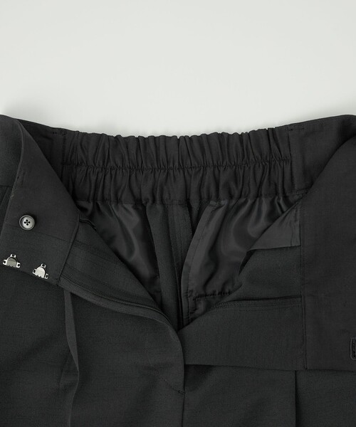 EMMEL REFINES（エメルリファインズ）の「＜EMMEL REFINES＞EM リネンライク センタープレス パンツ（スラックス・レディース・ブラック/ベージュ・XS/S/M）」の19枚目の写真