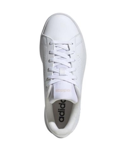 adidas（アディダス）の「《adidas》ADVANCOURT BASE 2.0 W（スニーカー・レディース・ホワイト/ホワイト×シルバー/ホワイト×ピンク/ブラック×ピンク/ホワイト系その他/グレー系その他・23.0cm/23.5cm/24.0cm/24.5cm/25.0cm/22.5cm）」の9枚目の写真