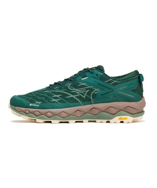 MIZUNO(ミズノ )の「MIZUNO WAVE MUJIN LS GTX(ミズノ ウエーブ ムジン LS ゴアテックス)(スニーカー・メンズ・ブラック/グリーン系・26cm/26.5cm/27cm/27.5cm/28cm/28.5cm/29cm)」の11枚目の写真