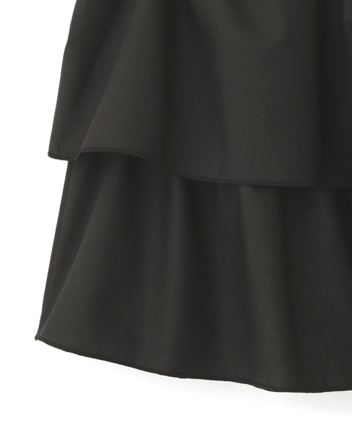 セール】◇ポロ衿スウェットフリルミニセットアップ（ワンピース