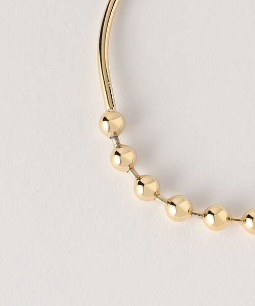 BEAUTY&YOUTH UNITED ARROWS（ビューティーアンドユースユナイテッドアローズ）の「メタルパーツ×ボールチェーン ブレスレット（ブレスレット・レディース・シルバー/ゴールド・FREE）」の5枚目の写真