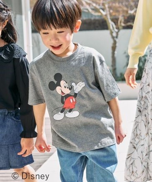 FOUND GOOD（ファウンドグッド）の「＜ミッキーマウス＞Ｔシャツ（Tシャツ/カットソー・キッズ・グレー系8/グレー系5/ホワイト系5・150cm/120cm/140cm/130cm）」の14枚目の写真