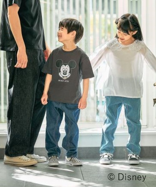 FOUND GOOD（ファウンドグッド）の「＜ミッキーマウス＞Ｔシャツ（Tシャツ/カットソー・キッズ・グレー系8/グレー系5/ホワイト系5・150cm/120cm/140cm/130cm）」の18枚目の写真