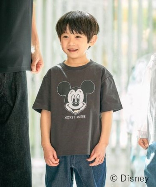 FOUND GOOD（ファウンドグッド）の「＜ミッキーマウス＞Ｔシャツ（Tシャツ/カットソー・キッズ・グレー系8/グレー系5/ホワイト系5・150cm/120cm/140cm/130cm）」の19枚目の写真