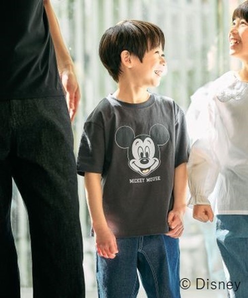 FOUND GOOD（ファウンドグッド）の「＜ミッキーマウス＞Ｔシャツ（Tシャツ/カットソー・キッズ・グレー系8/グレー系5/ホワイト系5・150cm/120cm/140cm/130cm）」の20枚目の写真