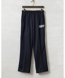 WAIPER.inc | USNA（アメリカ海軍兵学校）オフィシャルライセンス USNA-021 サイドライン トラックパンツ NAVYプリント(その他パンツ)