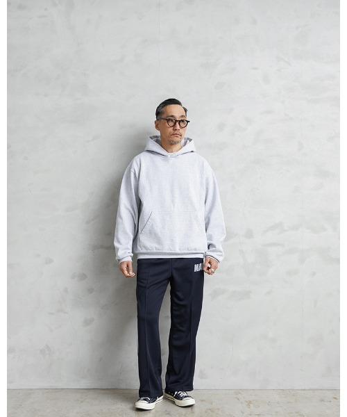 WAIPER.inc（ワイパーインク）の「USNA（アメリカ海軍兵学校）オフィシャルライセンス USNA-021 サイドライン トラックパンツ NAVYプリント（その他パンツ・メンズ・ネイビー/グレー・M/L/XL）」の5枚目の写真