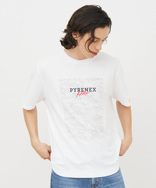 Pyrenex(ピレネックス)の「【PYRENEX / ピレネックス】PYRENEX HUX022 PIKE/Tシャツ【WEB限定】(Tシャツ/カットソー・メンズ・ブラック/ホワイト・M/S/L)」の2枚目の写真