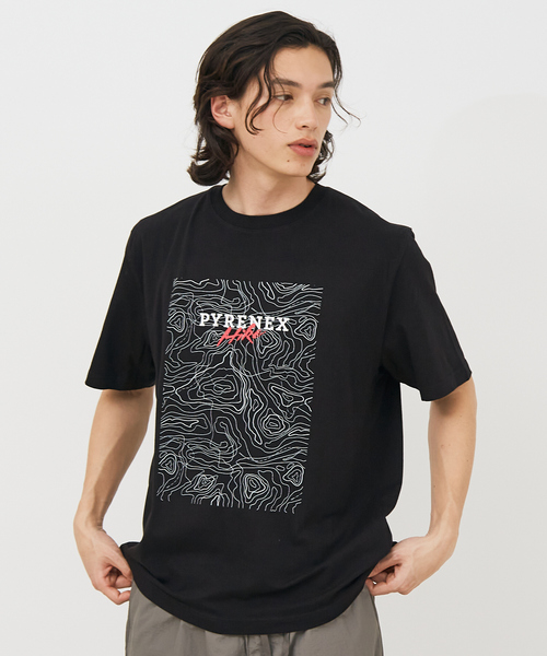Pyrenex(ピレネックス)の「【PYRENEX / ピレネックス】PYRENEX HUX022 PIKE/Tシャツ【WEB限定】(Tシャツ/カットソー・メンズ・ブラック/ホワイト・M/S/L)」の9枚目の写真