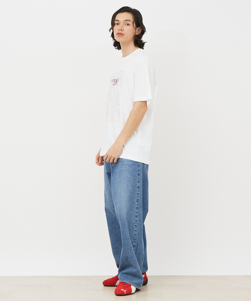 Pyrenex(ピレネックス)の「【PYRENEX / ピレネックス】PYRENEX HUX022 PIKE/Tシャツ【WEB限定】(Tシャツ/カットソー・メンズ・ブラック/ホワイト・M/S/L)」の4枚目の写真