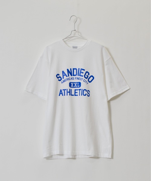 spiritoso(スピリトーゾ)の「【spiritoso】カレッジプリントTシャツ(SANDIEGO)(Tシャツ/カットソー・レディース・ネイビー/ホワイト系その他/ホワイト系その他2/チャコールグレー・MEDIUM/LARGE)」の18枚目の写真