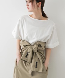 SENSE OF PLACE by URBAN RESEARCH | 『UR TECH』ロールスリーブTシャツ(半袖)(Tシャツ/カットソー)