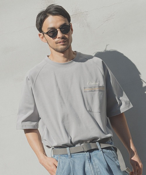 PENDLETON(ペンドルトン)の「【PENDLETON(ペンドルトン)】別注SOLOTEX半袖Tシャツ25SS(Tシャツ/カットソー・メンズ・オフホワイト/グレー系その他/グリーン/チャコール/グレー/アイボリー・MEDIUM/LARGE)」の19枚目の写真