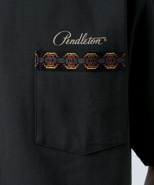 PENDLETON(ペンドルトン)の「【PENDLETON(ペンドルトン)】別注SOLOTEX半袖Tシャツ25SS(Tシャツ/カットソー・メンズ・オフホワイト/グレー系その他/グリーン/チャコール/グレー/アイボリー・MEDIUM/LARGE)」の8枚目の写真