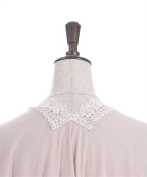 axes femme（アクシーズファム）の「バラ釦付ＵＶイレヘムポンチョ（レインコート/ポンチョ・レディース・ブラック/ピンク/キナリ・FREE）」の11枚目の写真