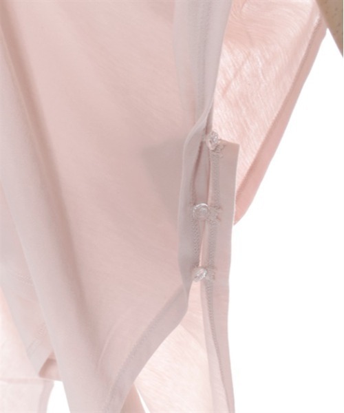 axes femme（アクシーズファム）の「バラ釦付ＵＶイレヘムポンチョ（レインコート/ポンチョ・レディース・ブラック/ピンク/キナリ・FREE）」の12枚目の写真