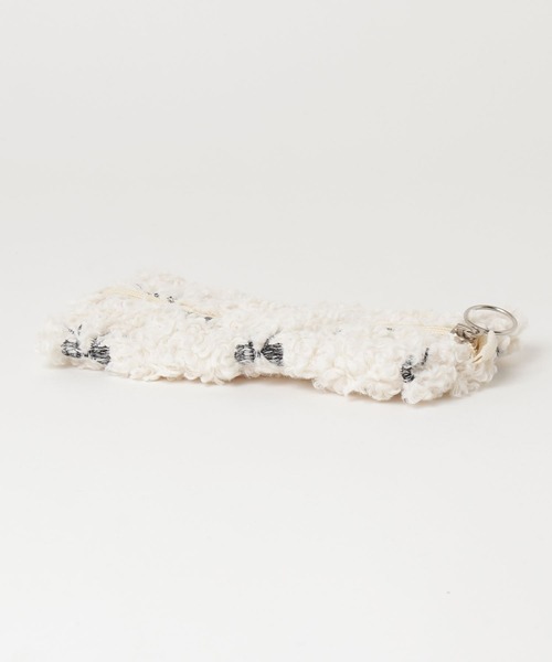 E&C closet…(イーアンドシークローゼット)の「ボアリボン刺繍ペンケース(ポーチ・レディース・アイボリー・FREE)」の21枚目の写真
