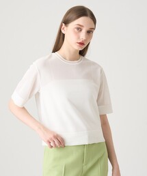 042】アナイ サテンスムースボウタイ プルオーバー