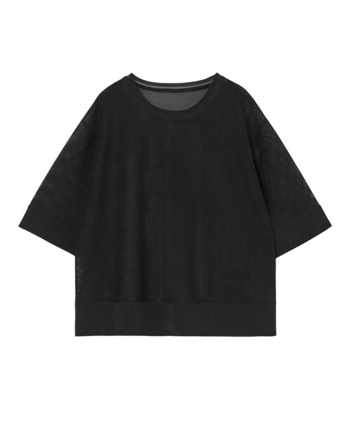 ANAYI（アナイ）の「ラッセルメッシュ プルオーバー（Tシャツ/カットソー・レディース・ホワイト/ブラック・36/38）」の13枚目の写真