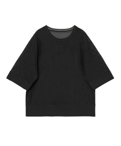 ANAYI（アナイ）の「ラッセルメッシュ プルオーバー（Tシャツ/カットソー・レディース・ホワイト/ブラック・36/38）」の14枚目の写真