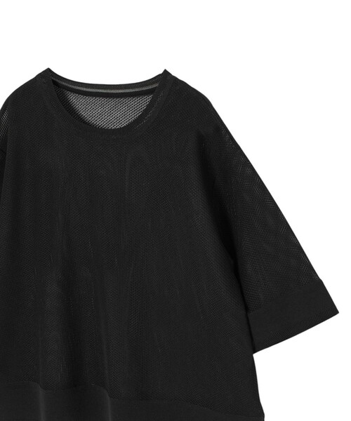 ANAYI（アナイ）の「ラッセルメッシュ プルオーバー（Tシャツ/カットソー・レディース・ホワイト/ブラック・36/38）」の15枚目の写真