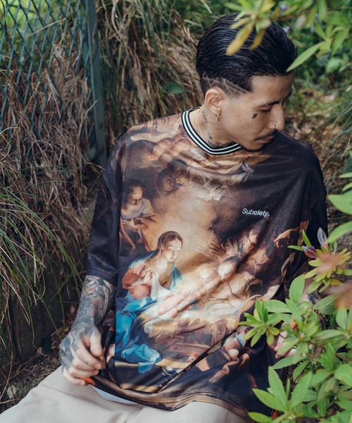 Subciety(サブサエティ)の「Soccer game shirt(Tシャツ/カットソー・メンズ・A/B/C/D・SMALL/MEDIUM/LARGE/X-LARGE)」の4枚目の写真