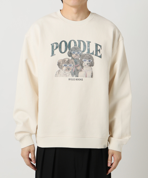 セール】《追加》ドッグ柄 アソートクルーネックスウェット