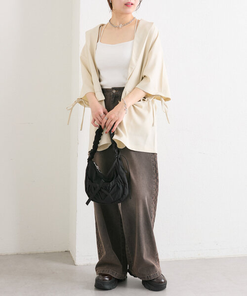 w closet（ダブルクローゼット）の「半袖袖リボンBIGテーラード