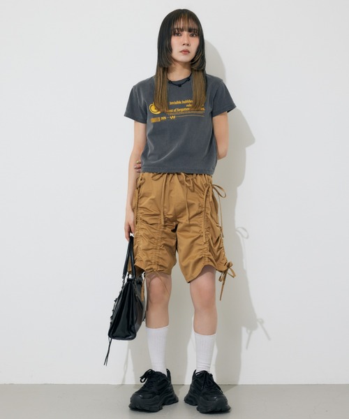 セール】DRAWSTRING HALF PT ドローストリング ハーフ パンツ