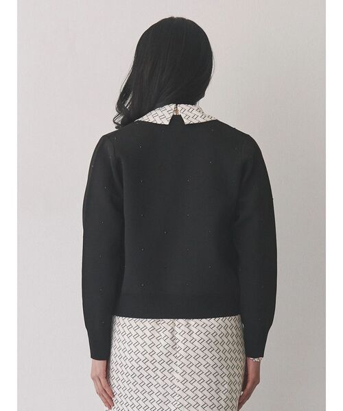 TONAL（トーナル）の「ホットフィットカーディガン（カーディガン/ボレロ・レディース・オフホワイト/ブラック/ベージュ・MEDIUM）」の19枚目の写真