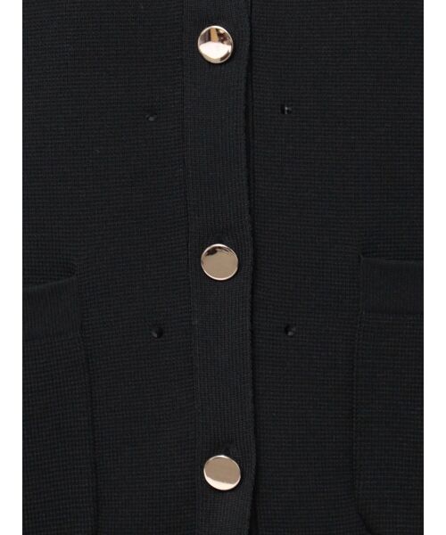 TONAL（トーナル）の「ホットフィットカーディガン（カーディガン/ボレロ・レディース・オフホワイト/ブラック/ベージュ・MEDIUM）」の9枚目の写真