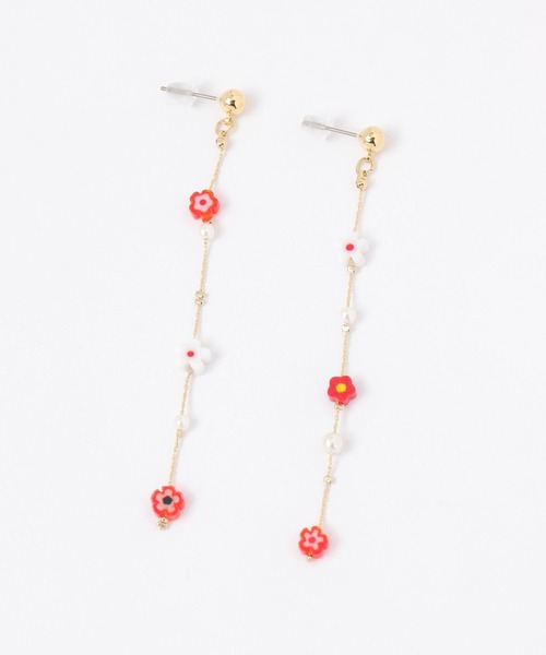 新♡ドライフラワーピアス2★閉店セール★ MADE IN JAPANドライフラワーピアス/993085 | [公式]グローバル