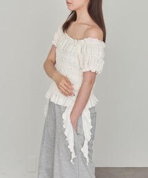 RAY CASSIN | サイドフリルオフショルＴ(Tシャツ/カットソー)