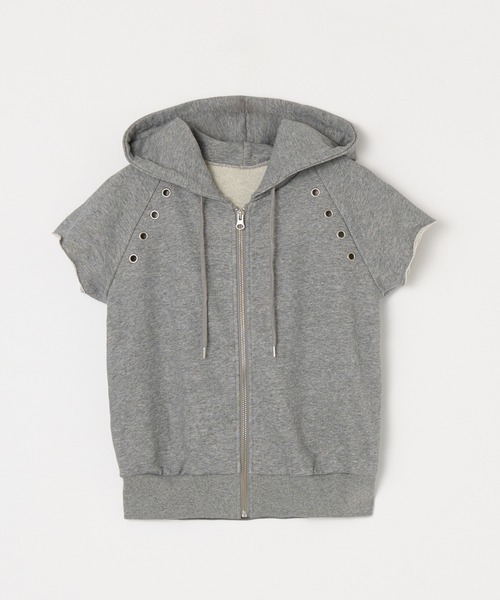 BEEDEN（ビーデン）の「GROMMET ZIPUP HOODIE 2P（パーカー・レディース・レッド/グレー・FREE）」の20枚目の写真