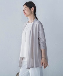 クールコンフォートカーディガン≪接触冷感/洗濯機で洗える≫