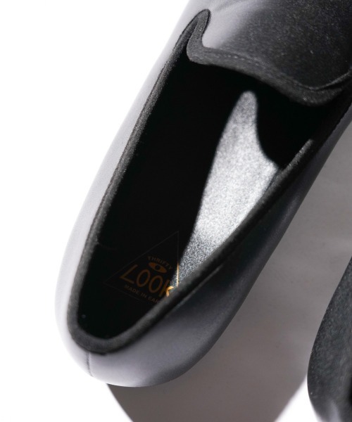THRIFTY LOOK(スリフティールック)の「THRIFTY LOOK / スリフティールック "VIET-NAM" OPERA SHOES ベトナムジャケット 刺しゅう オペラシューズ(バレエシューズ・メンズ・ブラック/ブラック系その他・6/9/10/5)」の11枚目の写真