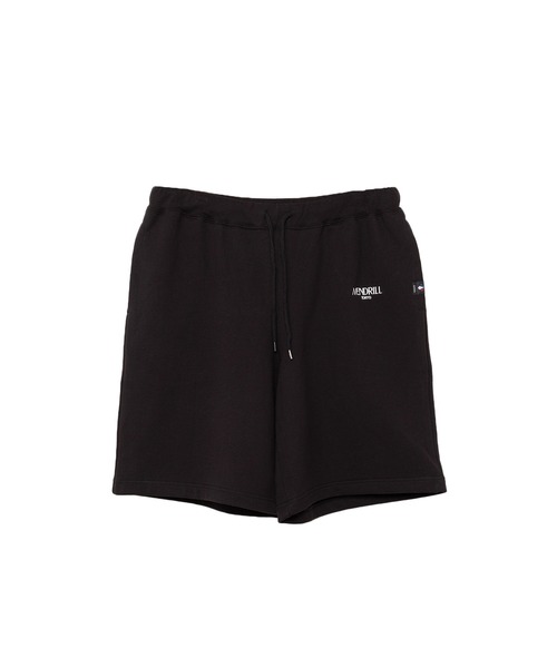 Mendrill(メンドリル)の「Mendrill Sweat Shorts(スウェットパンツ・メンズ・グレー/ブラック・M/S/L)」の1枚目の写真