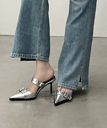 NO WAY（ノーウェイ）の「/ベルトデザイン ポインテッドトゥパンプス 平成ギャル（MA/EK335）（パンプス）」