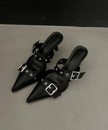 NO WAY（ノーウェイ）の「/ベルトデザイン ポインテッドトゥパンプス 平成ギャル（MA/EK335）（パンプス）」