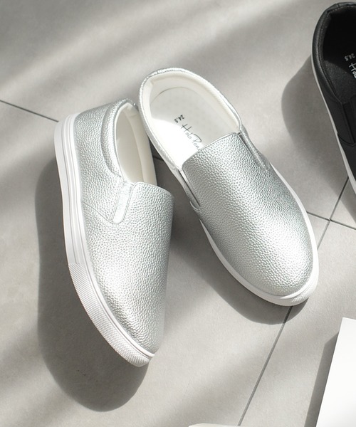 軽量・柔らか】ポインテッドトゥスリッポン（スリッポン）｜AmiAmi