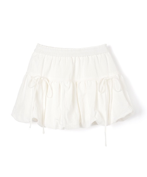 twin ribbon balloon skirt/ツインリボンバルーンスカート（スカート