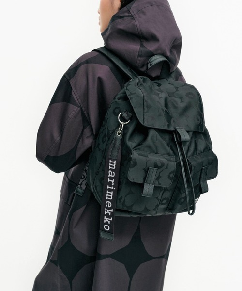 marimekko（マリメッコ）の「【ノベルティ付】Unikko / Everything Backpack L《ZOZO限定》（バックパック/リュック・レディース・ブラック・FREE）」の10枚目の写真