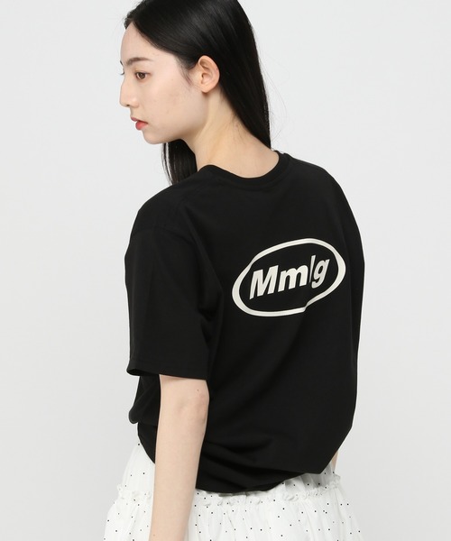 87mm（87mm）の「【UNISEX】Mmlg／IDENTITY T（Tシャツ/カットソー・レディース・ホワイト/ネイビー/ブラック・SMALL/MEDIUM/LARGE）」の2枚目の写真