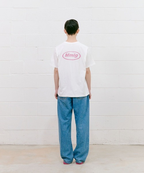 87mm（87mm）の「【UNISEX】Mmlg／IDENTITY T（Tシャツ/カットソー・レディース・ホワイト/ネイビー/ブラック・SMALL/MEDIUM/LARGE）」の6枚目の写真