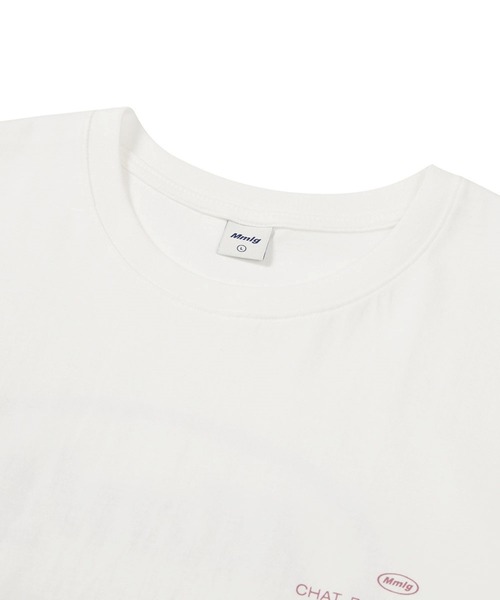 87mm（87mm）の「【UNISEX】Mmlg／IDENTITY T（Tシャツ/カットソー・レディース・ホワイト/ネイビー/ブラック・SMALL/MEDIUM/LARGE）」の16枚目の写真