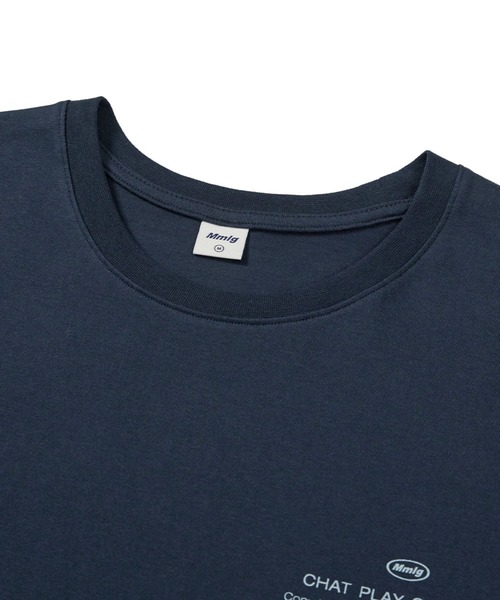 87mm（87mm）の「【UNISEX】Mmlg／IDENTITY T（Tシャツ/カットソー・レディース・ホワイト/ネイビー/ブラック・SMALL/MEDIUM/LARGE）」の22枚目の写真